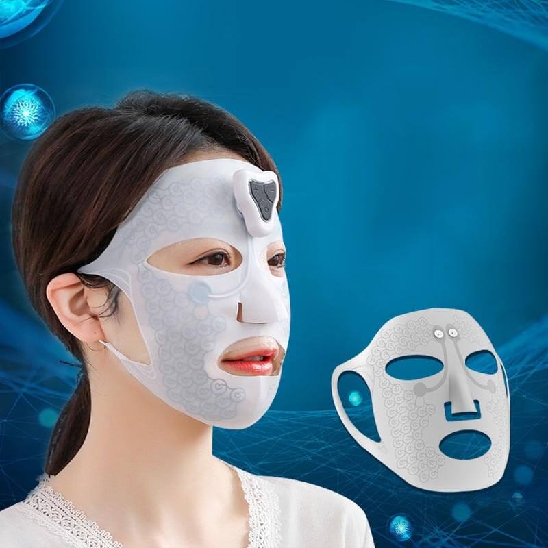 Electric Skincare Face Mask – Anti-Aging, Wrinkle-Reducing, Skin Tightening & Hydrating Massager